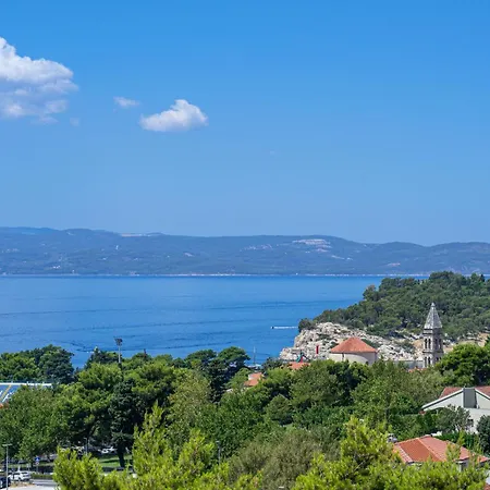 Sea Breeze Makarska-3br, Sea View & Prime Location Daire *